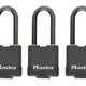 Master Lock  Excell™ Weather Tough 45mm Padlock 4-Pin- Keyed Alike x 3