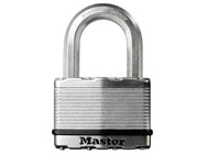 Master Lock Excell™ Laminated Steel 50mm Padlock 4-Pin - 25mm Shackle – – Now available at MTN Shop UK.