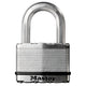 Master Lock  Excell™ Laminated Steel 50mm Padlock 4-Pin - 25mm Shackle
