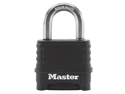 Master Lock Excell™ 4-Digit Black Finish Combination 50mm Padlock – – Now available at MTN Shop UK.