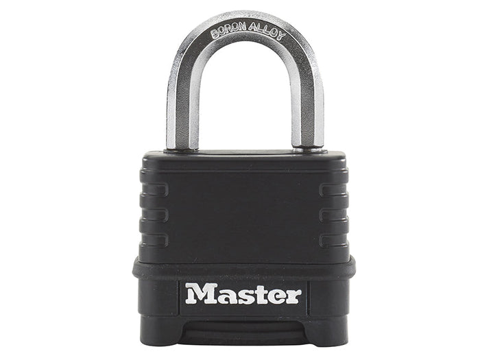 Master Lock  Excell™ 4-Digit Black Finish Combination 50mm Padlock