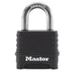 Master Lock  Excell™ 4-Digit Black Finish Combination 50mm Padlock