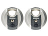 Master Lock Excell™ Stainless Steel Discus 70mm Padlock Keyed Alike x 2 – – Now available at MTN Shop UK.