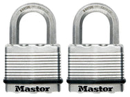 Master Lock Excell™ Laminated Steel 50mm Padlock - 25mm Shackle - Keyed Alike x 2 – – Now available at MTN Shop UK.