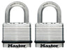 Master Lock Excell™ Laminated Steel 50mm Padlock - 25mm Shackle - Keyed Alike x 2 – – Now available at MTN Shop UK.