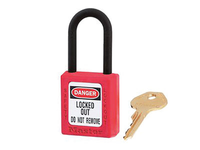 Master Lock Lockout Padlock – 38mm Body & 6mm Composite Nylon Shackle – – Now available at MTN Shop UK.