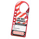 Master Lock  Snap-on Hasp Lockout Labelled
