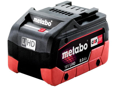 Metabo Slide Battery Pack 18V 8.0Ah LiHD – – Now available at MTN Shop UK.