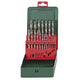 Metabo HSS-G Twist Drill Bit Set 19 Piece