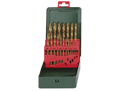 Metabo HSS-Tin Drill Bit Set, 19 Piece – – Now available at MTN Shop UK.