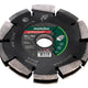 Metabo 2 Row Professional UP Universal Wall Chaser Blade 125 x 18 x 22.23mm