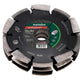 Metabo 3 Row Professional UP Universal Wall Chaser Blade 125 x 28.5 x 22.23mm