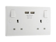Masterplug Switched Socket 2-Gang 13A with 2 x USB Ports – – Now available at MTN Shop UK.