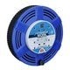 Masterplug Cassette Cable Reel 240V 10A 4-Socket Thermal Cut-Out Blue 15m