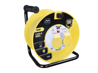 Masterplug Cable Reel 110V 16A Thermal Cut-Out 50m – – Now available at MTN Shop UK.