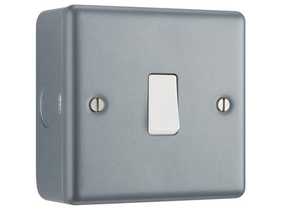 Masterplug Metal Clad 1-Gang 2-Way Light Switch – – Now available at MTN Shop UK.