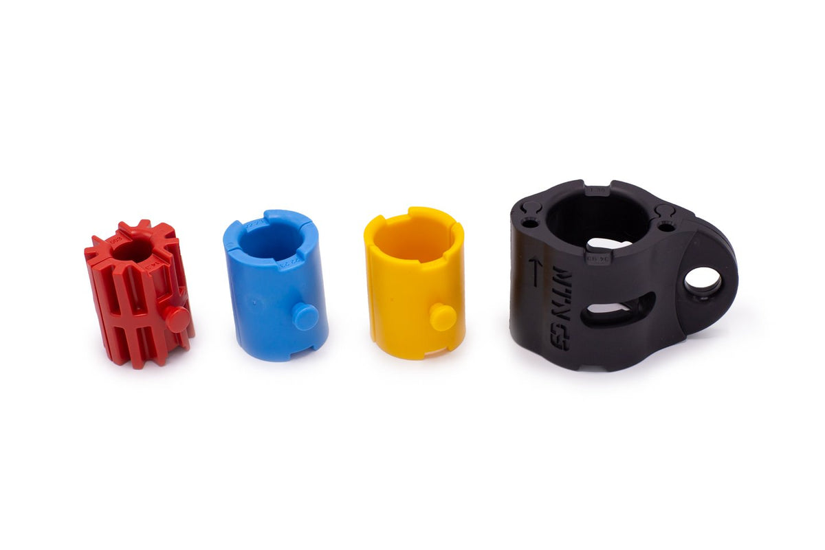MTN Chain Slider – The MTN CS chain slider ergonomically designed for cable management when using e-chain hoists. An interchangeable insert system to fit all standard chains. Allows sliders to rotate freely. – Now available at MTN Shop UK. - imagen 3