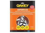 Oakey Superflex Cloth Backed Aluminium Oxide Sheets 230 x 280mm Assorted (3) – – Now available at MTN Shop UK.