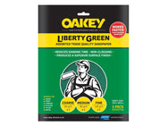 Oakey Liberty Green Aluminium Oxide Sheets 230 x 280mm Assorted (3) – – Now available at MTN Shop UK.