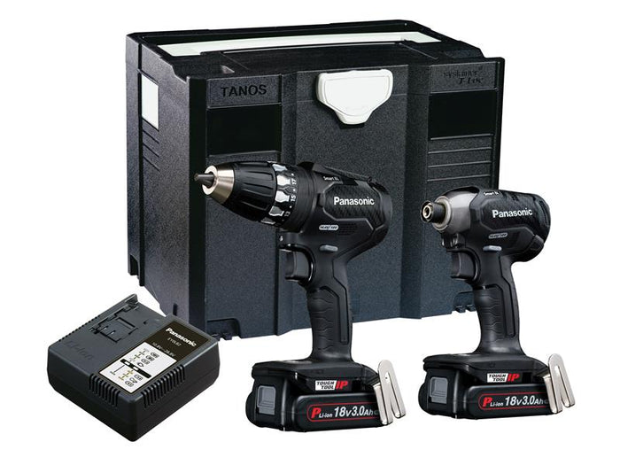Panasonic  EYC231PN Twin Pack 18V 2 x 3.0Ah Li-ion