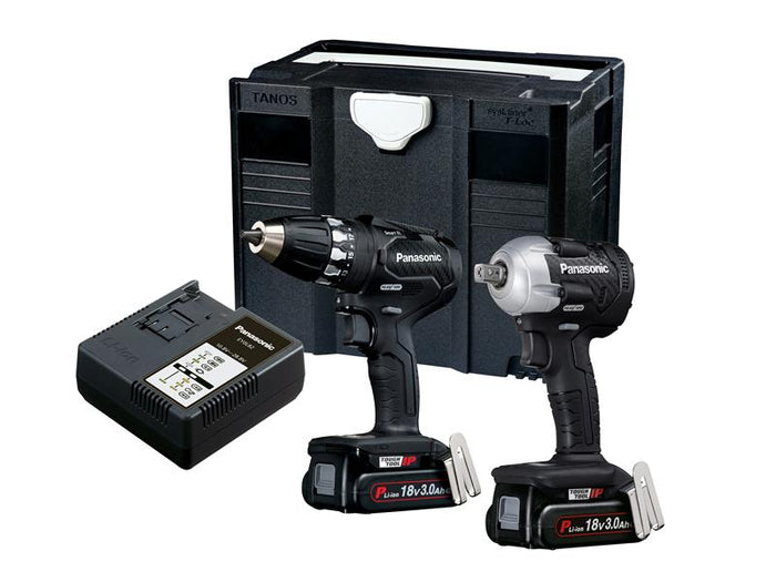 Panasonic  EYC242PN2G31 Twin Pack 18V 2 x 3.0Ah Li-ion