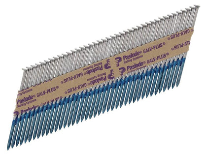 Paslode 3.1 x 90mm IM360 Ring Nails Galv-Plus® Finish Box of 2200 + 2 Fuel Cells – – Now available at MTN Shop UK.