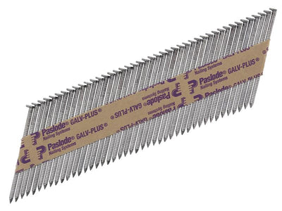 Paslode 2.8 x 63mm IM350 Ring Nails Galv-Plus® Finish Box of 3300 + 3 Fuel Cells – – Now available at MTN Shop UK.