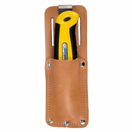 PHC Leather Clip-On Holster - Storage of Standard Utility Knife - imagen 2