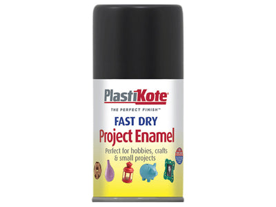 PlastiKote Fast Dry Enamel Aerosol Gloss Black 100ml – – Now available at MTN Shop UK.