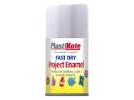 PlastiKote Fast Dry Enamel Aerosol Matt White 100ml – – Now available at MTN Shop UK.