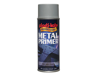 PlastiKote Metal Primer Spray Grey 400ml – – Now available at MTN Shop UK.