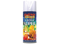 PlastiKote Gloss Super Spray White 400ml – – Now available at MTN Shop UK.