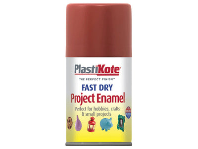 PlastiKote Fast Dry Enamel Aerosol Nut Brown 100ml – – Now available at MTN Shop UK.