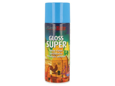 PlastiKote Gloss Super Spray Light Blue 400ml – – Now available at MTN Shop UK.