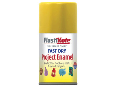 PlastiKote Fast Dry Enamel Aerosol Buttercup Yellow 100ml – – Now available at MTN Shop UK.