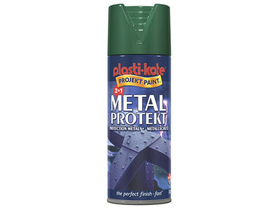PlastiKote Metal Protekt Spray Forest Green 400ml – – Now available at MTN Shop UK.