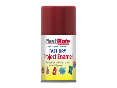 PlastiKote Fast Dry Enamel Aerosol Metallic Red 100ml – – Now available at MTN Shop UK.
