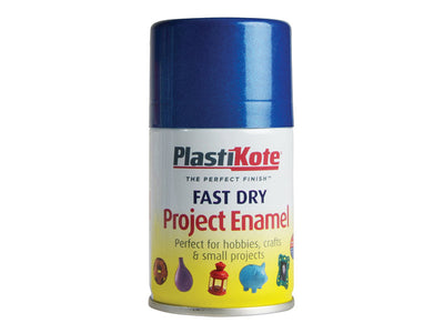 PlastiKote Fast Dry Enamel Aerosol Metallic Blue 100ml – – Now available at MTN Shop UK.