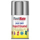 PlastiKote Fast Dry Enamel Aerosol Chrome 100ml