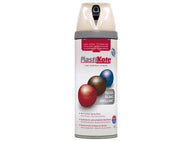 PlastiKote Twist & Spray Gloss Antique White 400ml – – Now available at MTN Shop UK.
