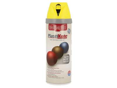 PlastiKote Twist & Spray Satin Lime Green 400ml – – Now available at MTN Shop UK.