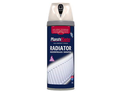 PlastiKote Twist & Spray Radiator Magnolia 400ml – – Now available at MTN Shop UK.