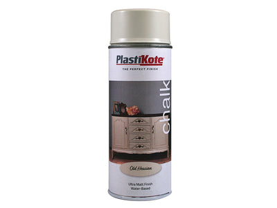 PlastiKote Chalk Finish Spray Old Hessian 400ml – – Now available at MTN Shop UK.