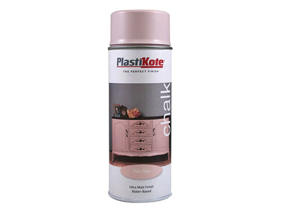 PlastiKote Chalk Finish Spray Pale Rose 400ml – – Now available at MTN Shop UK.