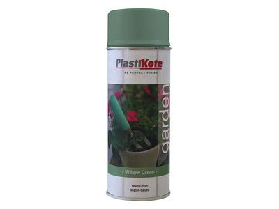 PlastiKote Garden Colours Spray Paint Willow Green 400ml – – Now available at MTN Shop UK.