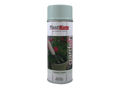 PlastiKote Garden Colours Spray Paint Clotted Cream 400ml – – Now available at MTN Shop UK.