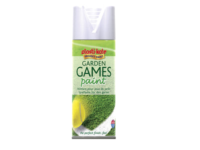 PlastiKote Garden Games Spray Paint White 400ml – – Now available at MTN Shop UK.