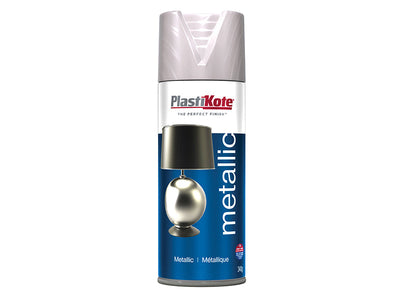 PlastiKote Metallic Spray Brushed Nickel 400ml – – Now available at MTN Shop UK.