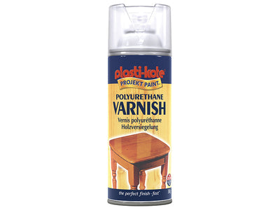PlastiKote Varnish Spray Clear Gloss 400ml – – Now available at MTN Shop UK.