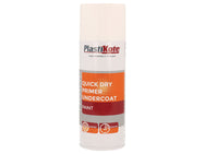 PlastiKote Trade Quick Dry Primer Spray White 400ml – – Now available at MTN Shop UK.